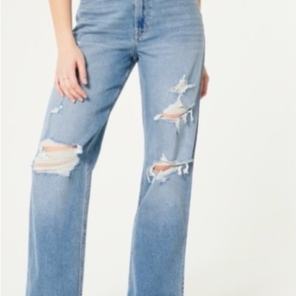 Hollister Ultra High Rise Dad Jean